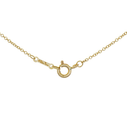 Exclusive Tiffany & Co. 18K Yellow Gold Paloma Picasso Loving Heart Pendant — Top View