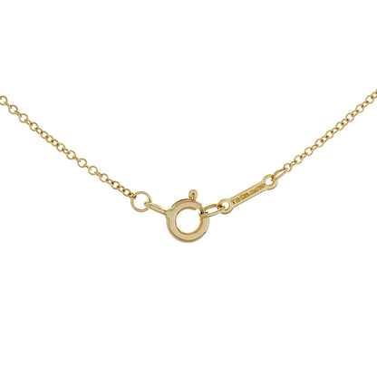 Exclusive Tiffany & Co. 18K Yellow Gold Paloma Picasso Loving Heart Pendant — Back View