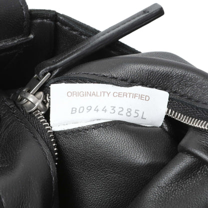 Exclusive Bottega Venetta Black Lambskin Maxi Intrecciato Cassette Crossbody Bag — Alternate View 7