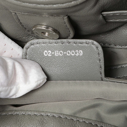 Exclusive Christian Dior Grey Nylon Cannage Charming Lock Tote — Lifestyle View