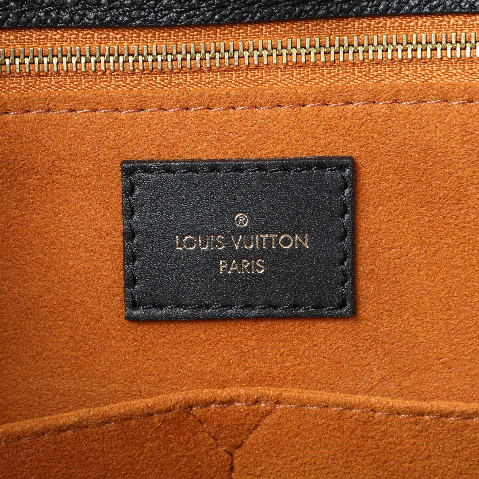 Exclusive Louis Vuitton Black Empreinte Onthego GM — Alternate View 9