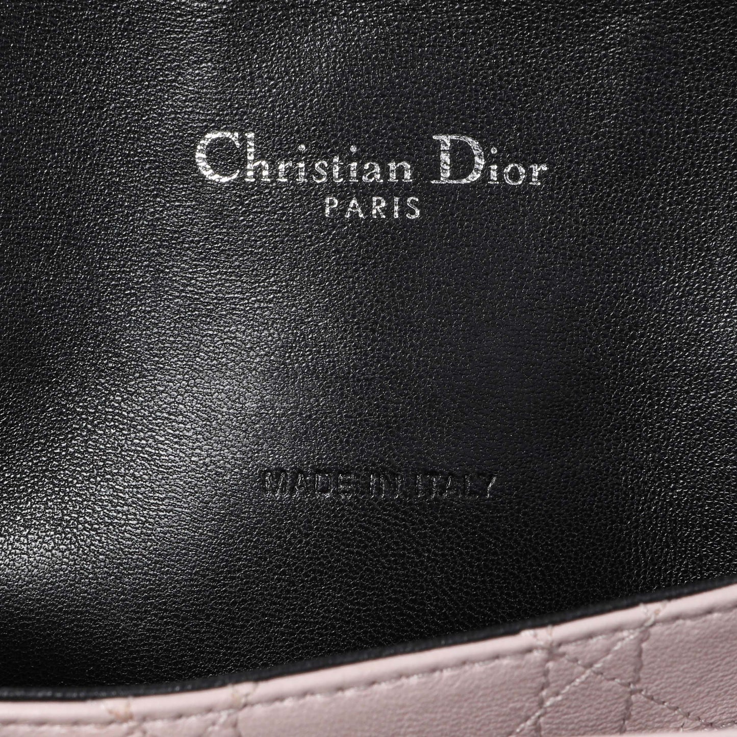 Exclusive Christian Dior Black Lambskin Cannage Medium Miss Dior Flap — Alternate View 10