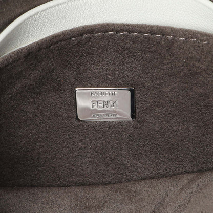 Exclusive Fendi Nappa Rabbit Fox Fur Micro Buggie Baguette — Detail View