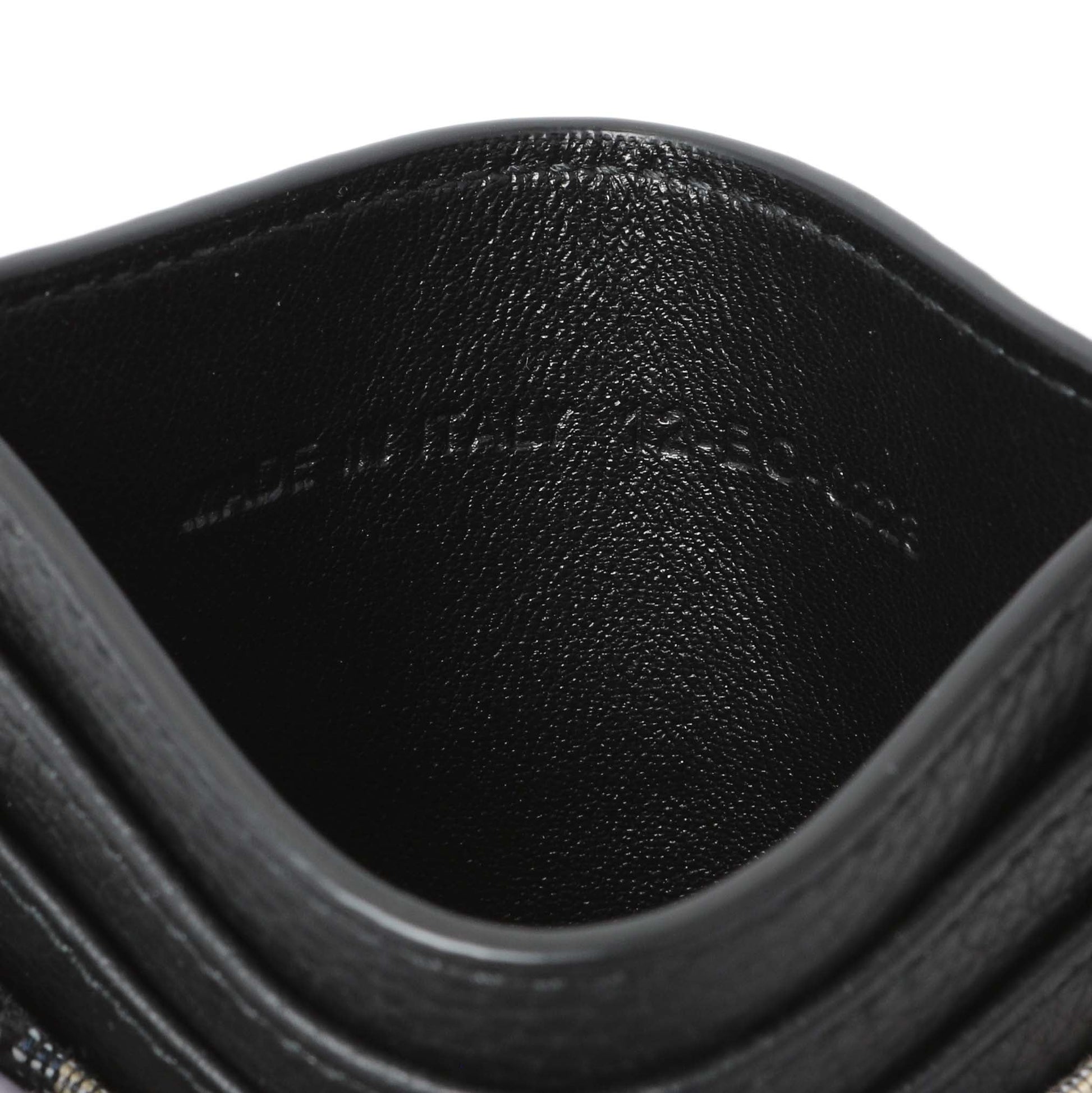 Exclusive Christian Dior Oblique Card Holder — Detail View