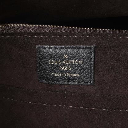 Exclusive Louis Vuitton Calfskin Monogram Kimono Tote Black — Detail View