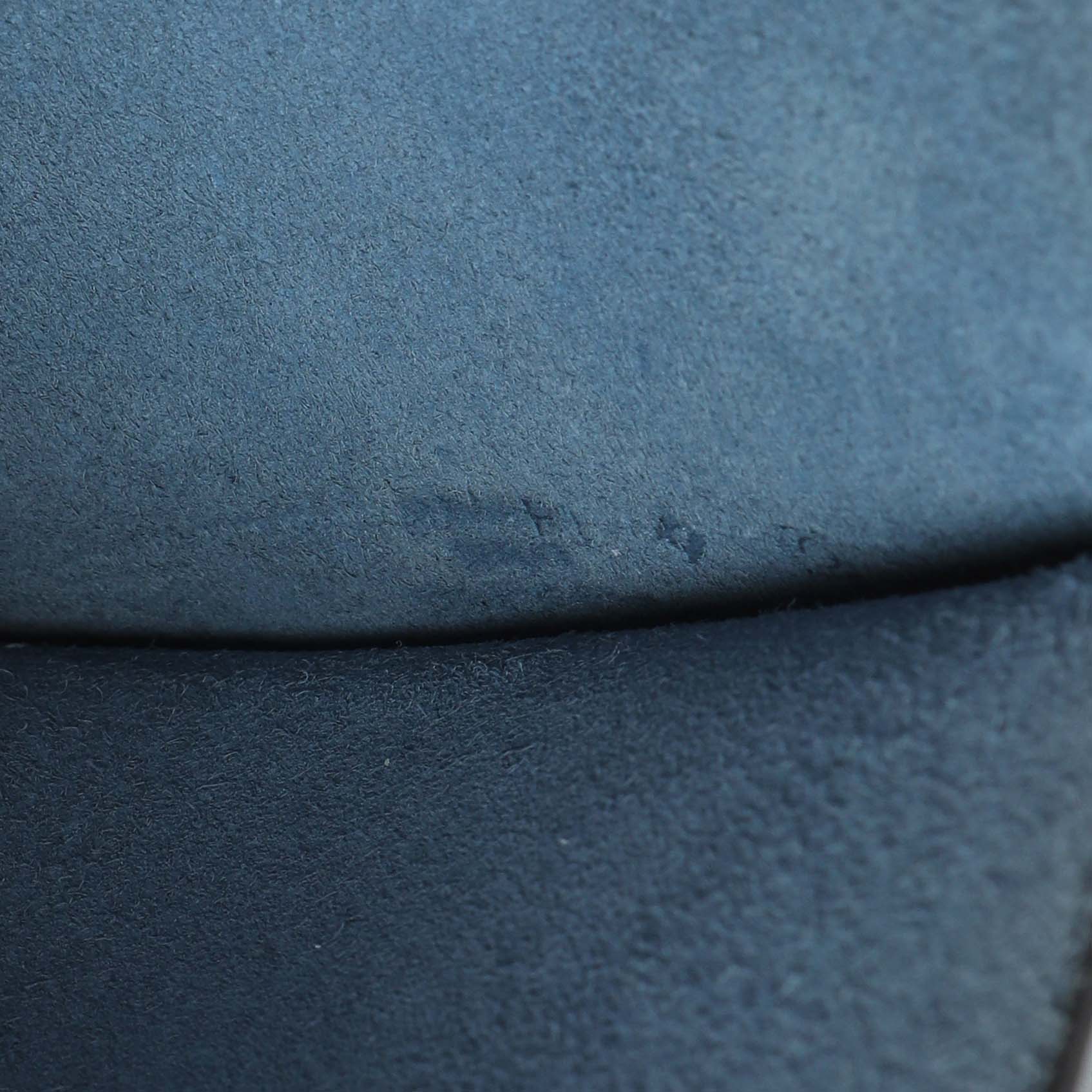 Exclusive Hermes Blue Tarmac Passport Holder — Alternate View 7