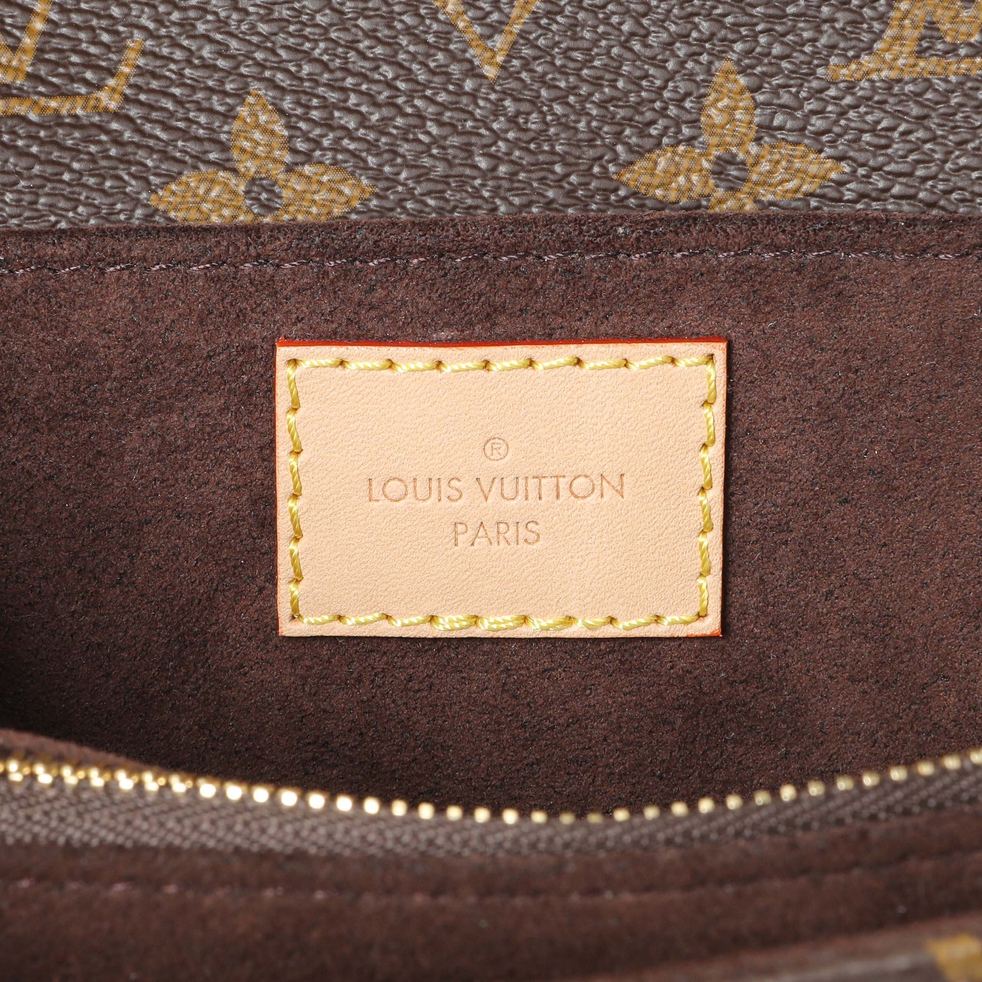 Exclusive Louis Vuitton Monogram Pochette Metis East West — Detail View