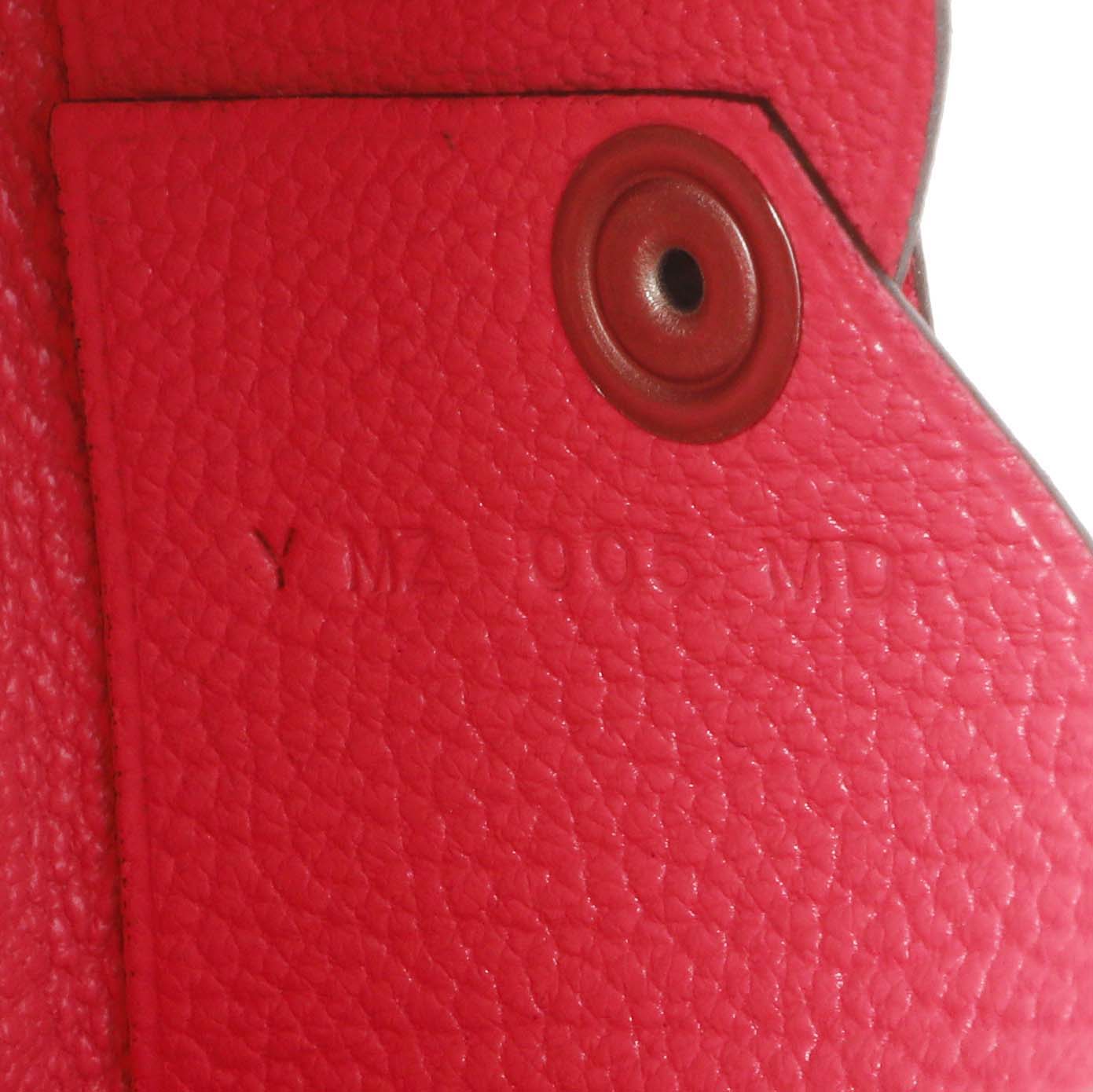 Exclusive Hermes Rose Azalee Chevre Calvi Card Case — Lifestyle View