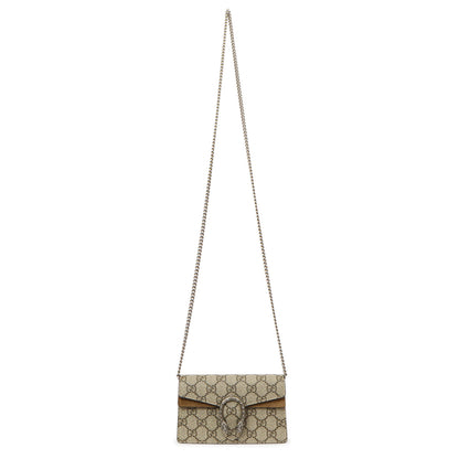 Exclusive Gucci GG Supreme Monogram Super Mini Dionysus — Front View