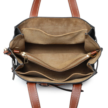 Exclusive Loewe Black Calfskin Small Gate Tote — Alternate View 8