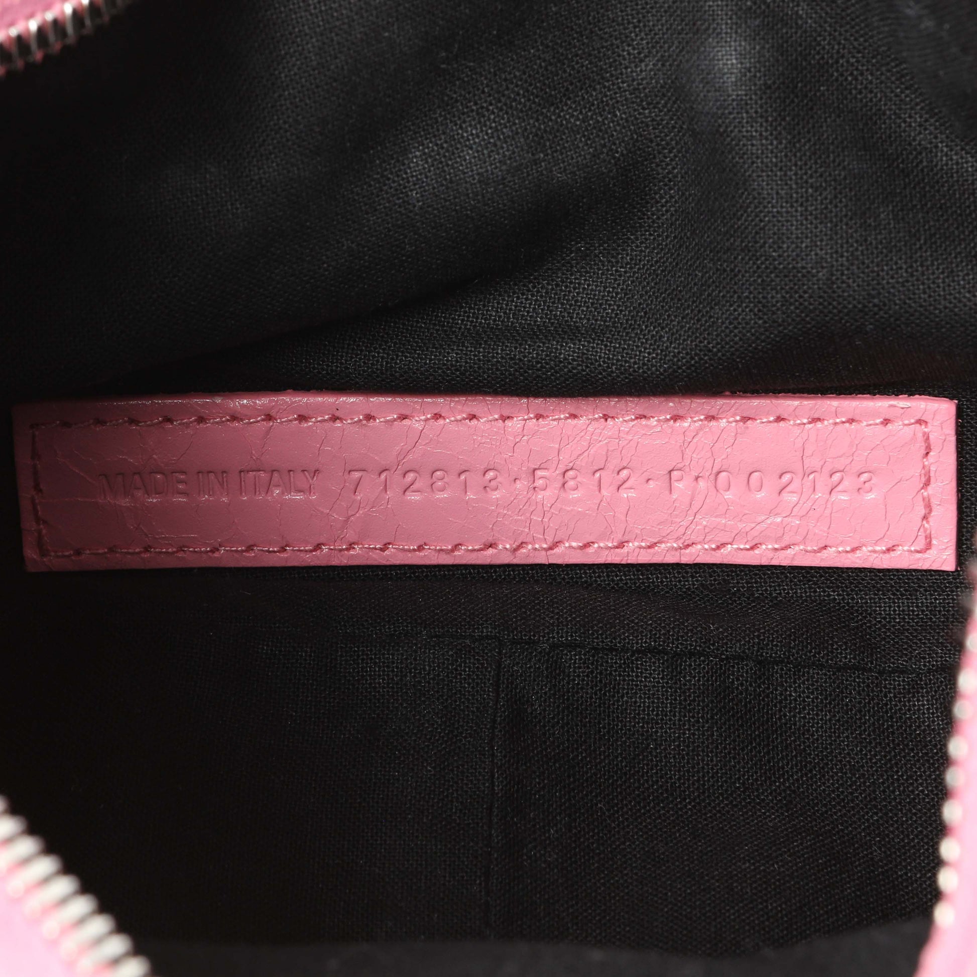 Exclusive Balenciaga Pink Arena Calfskin Leather Le Cagole with Chain — Lifestyle View