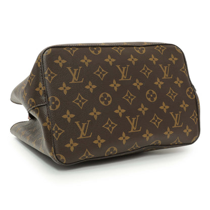 Exclusive Louis Vuitton Rose Poudre Monogram Neonoe MM — Back View