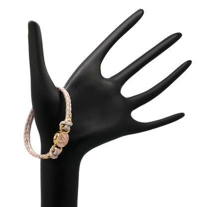 Exclusive Louis Vuitton Braided Calfskin Clic It Fun and Sun Bracelet — Top View