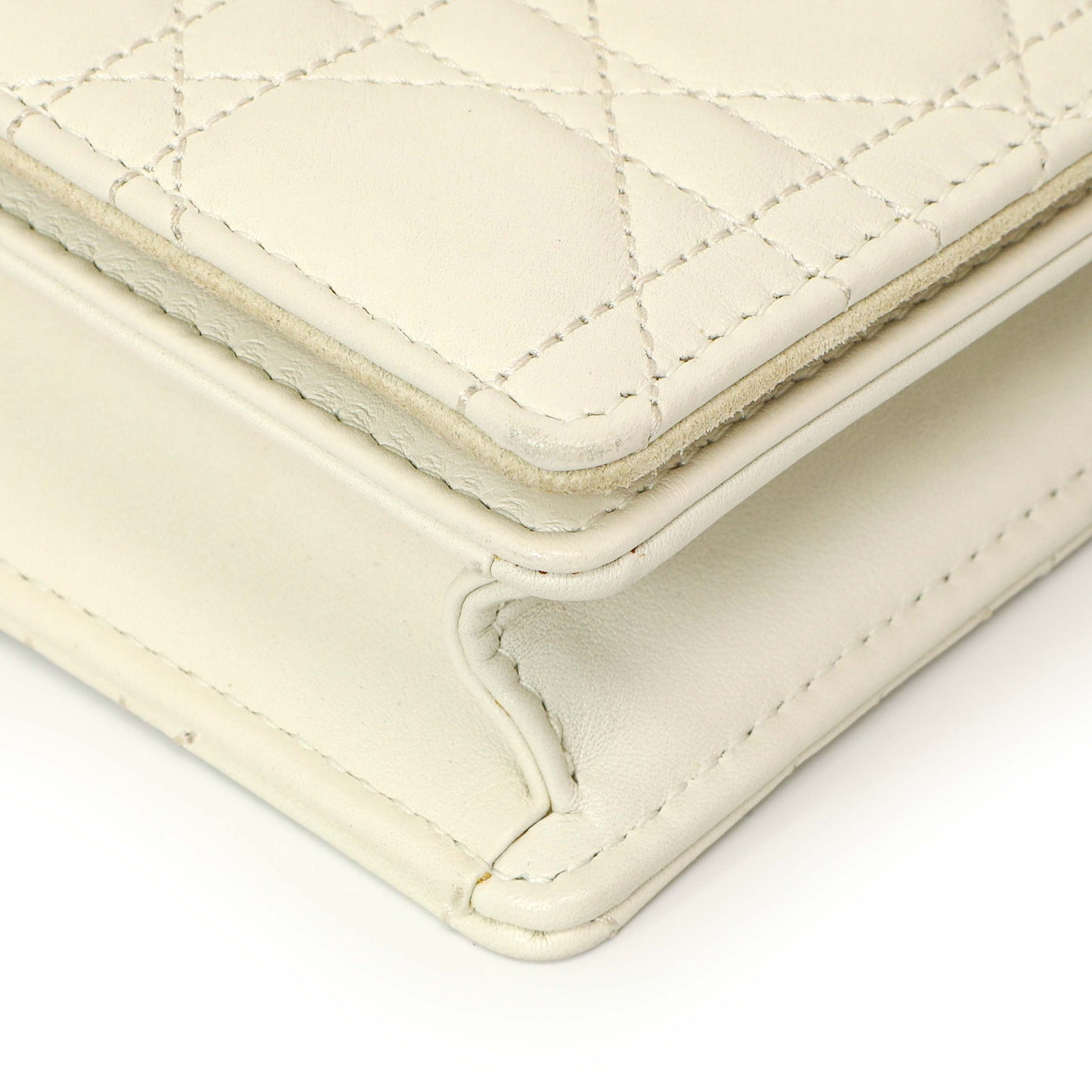 Exclusive Christian Dior Lambskin Cannage DiorAmour Lady Dior Clutch — Alternate View 16