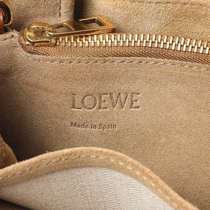 Exclusive Loewe Black Calfskin Small Gate Tote — Alternate View 9