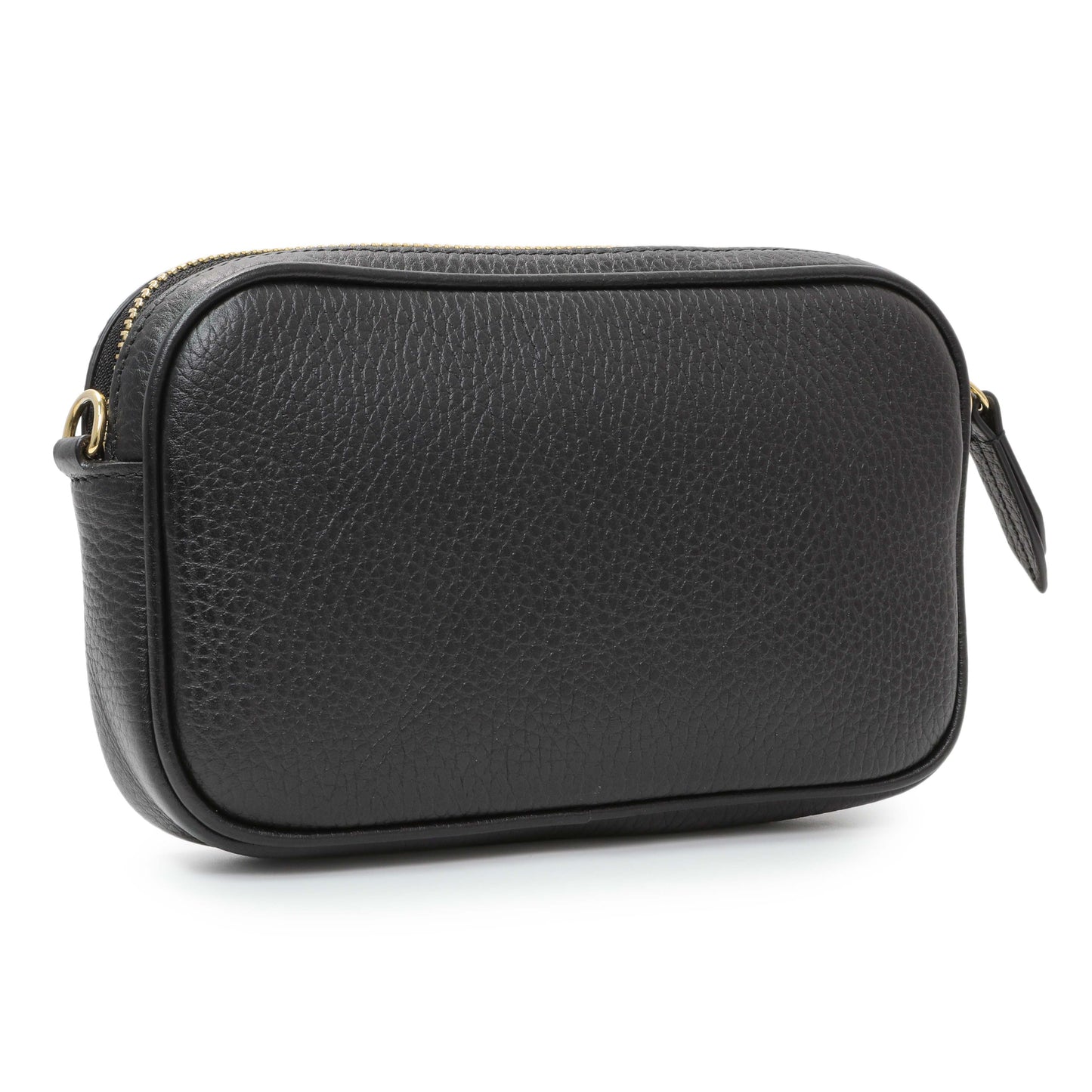 Exclusive Gucci Black Calfskin Super Mini Marmont Shoulder Bag — Side View