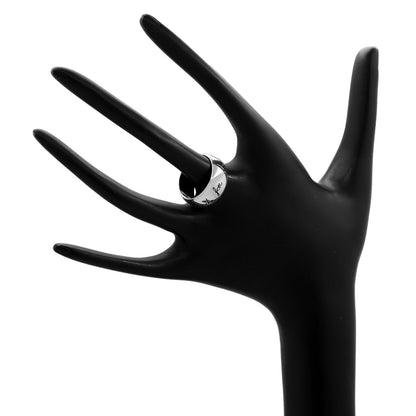 Exclusive Gucci Sterling Silver Blind For Love Ring — Back View