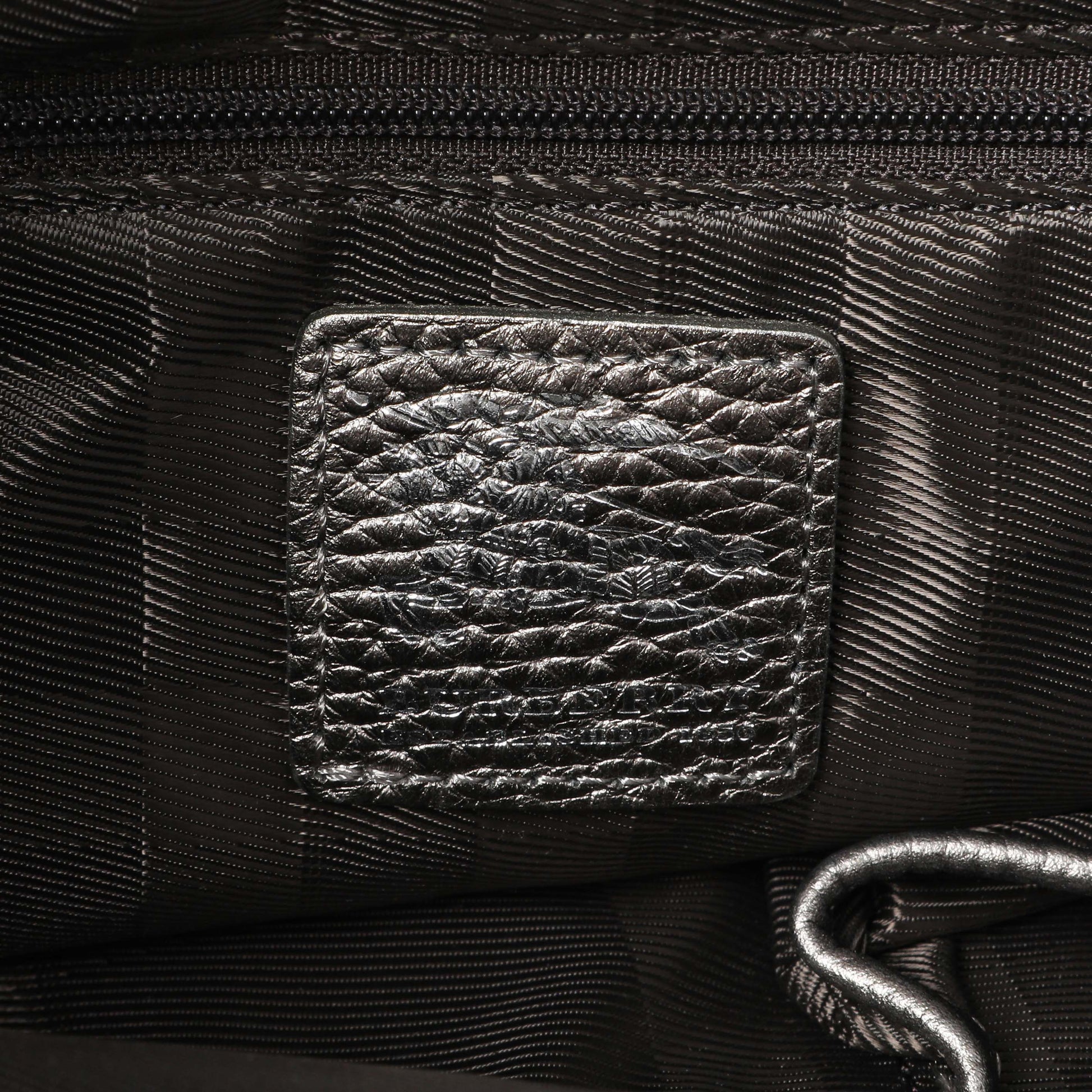 Exclusive Burberry Shimmer Check Stowell Roll-Up Tote — Alternate View 7