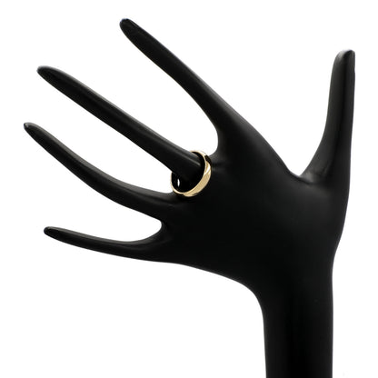 Exclusive Tiffany & Co. 18K Yellow Gold 4.5mm Forever Wedding Band Ring — Back View