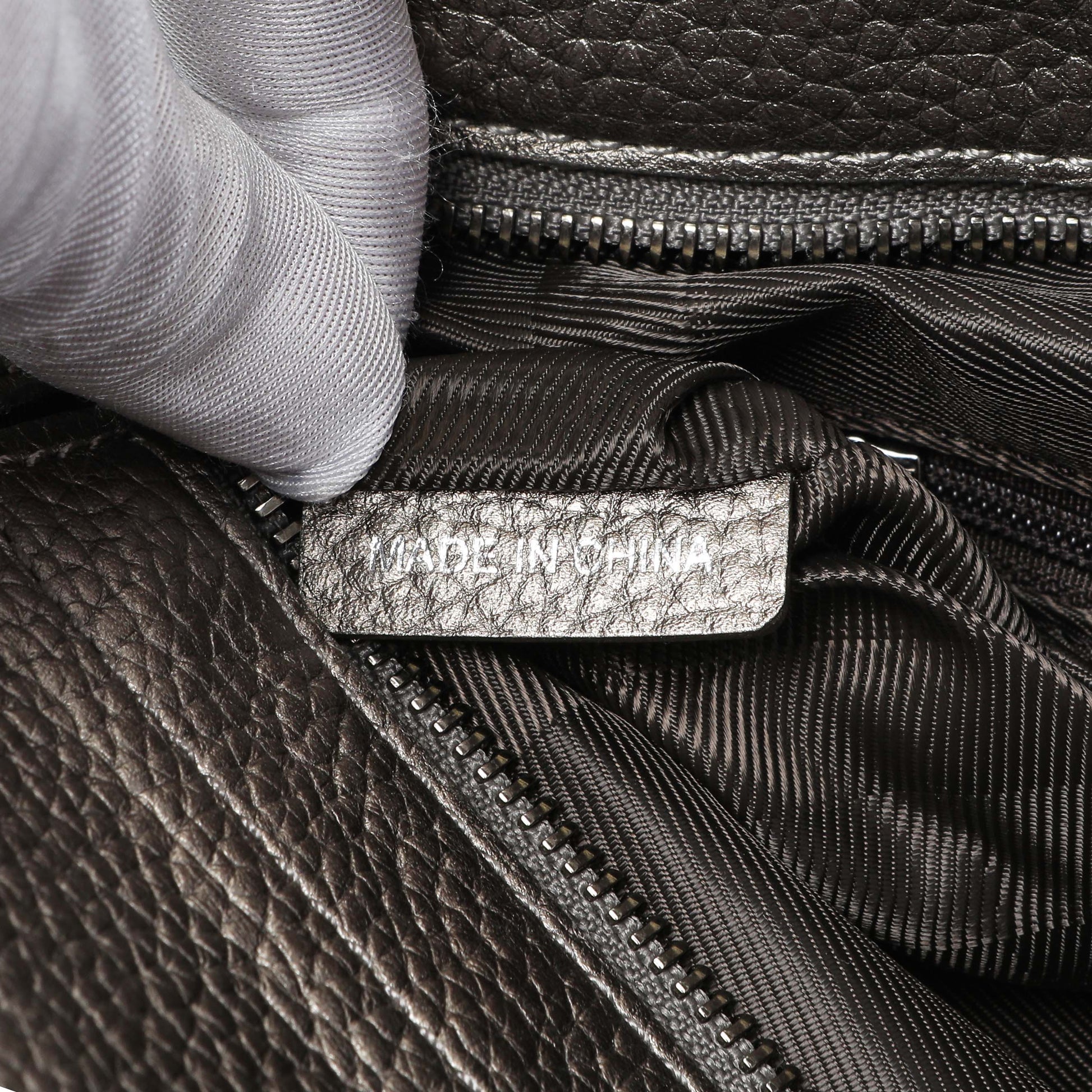 Exclusive Burberry Shimmer Check Stowell Roll-Up Tote — Alternate View 9