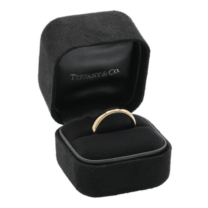 Exclusive Tiffany & Co. 18K Yellow Gold 4.5mm Forever Wedding Band Ring — Top View