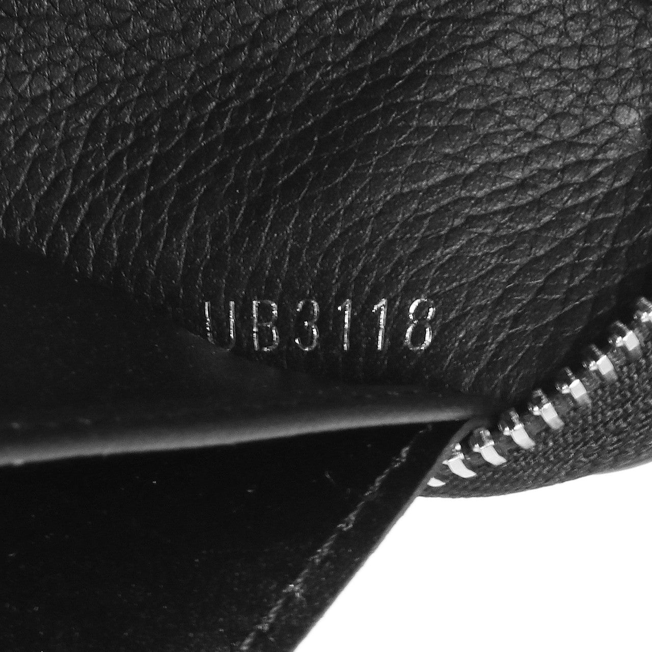 Exclusive Louis Vuitton Black Calfskin Lockme Zippy Wallet — Lifestyle View