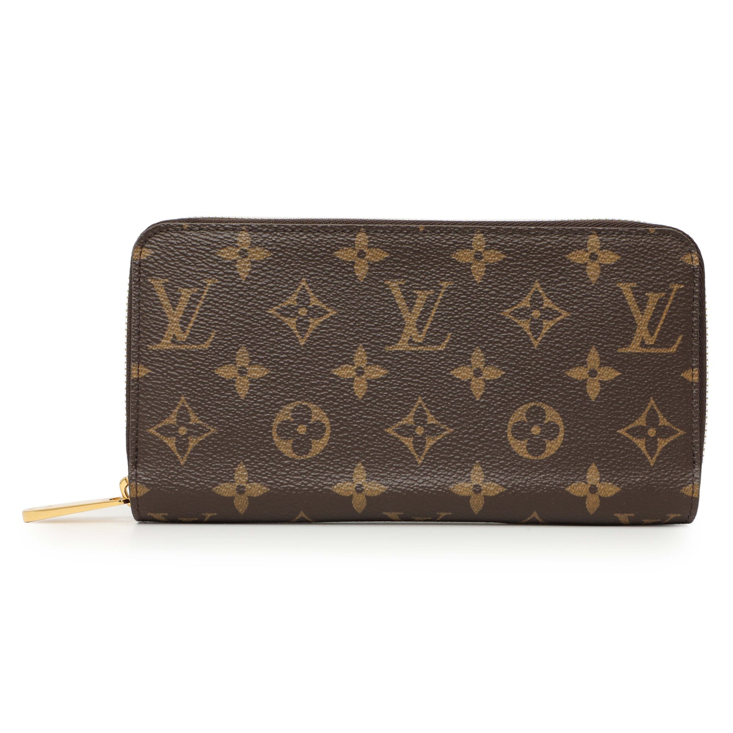 Exclusive Louis Vuitton Monogram Fuchsia Zippy Wallet — Front View