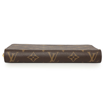 Exclusive Louis Vuitton Monogram Fuchsia Zippy Wallet — Back View