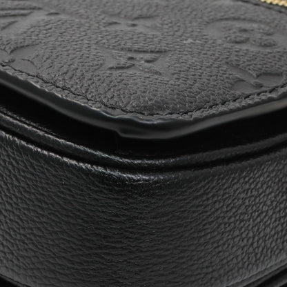 Exclusive Louis Vuitton Black Empreinte Pochette Metis East West — Alternate View 7