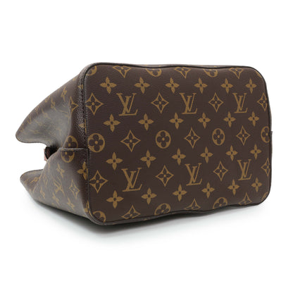 Exclusive Louis Vuitton Rose Poudre Monogram Neonoe MM — Back View
