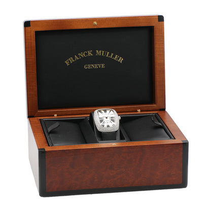 Exclusive Franck Muller Stainless Steel Diamond Galet 3002 L QZ R D3 — Lifestyle View