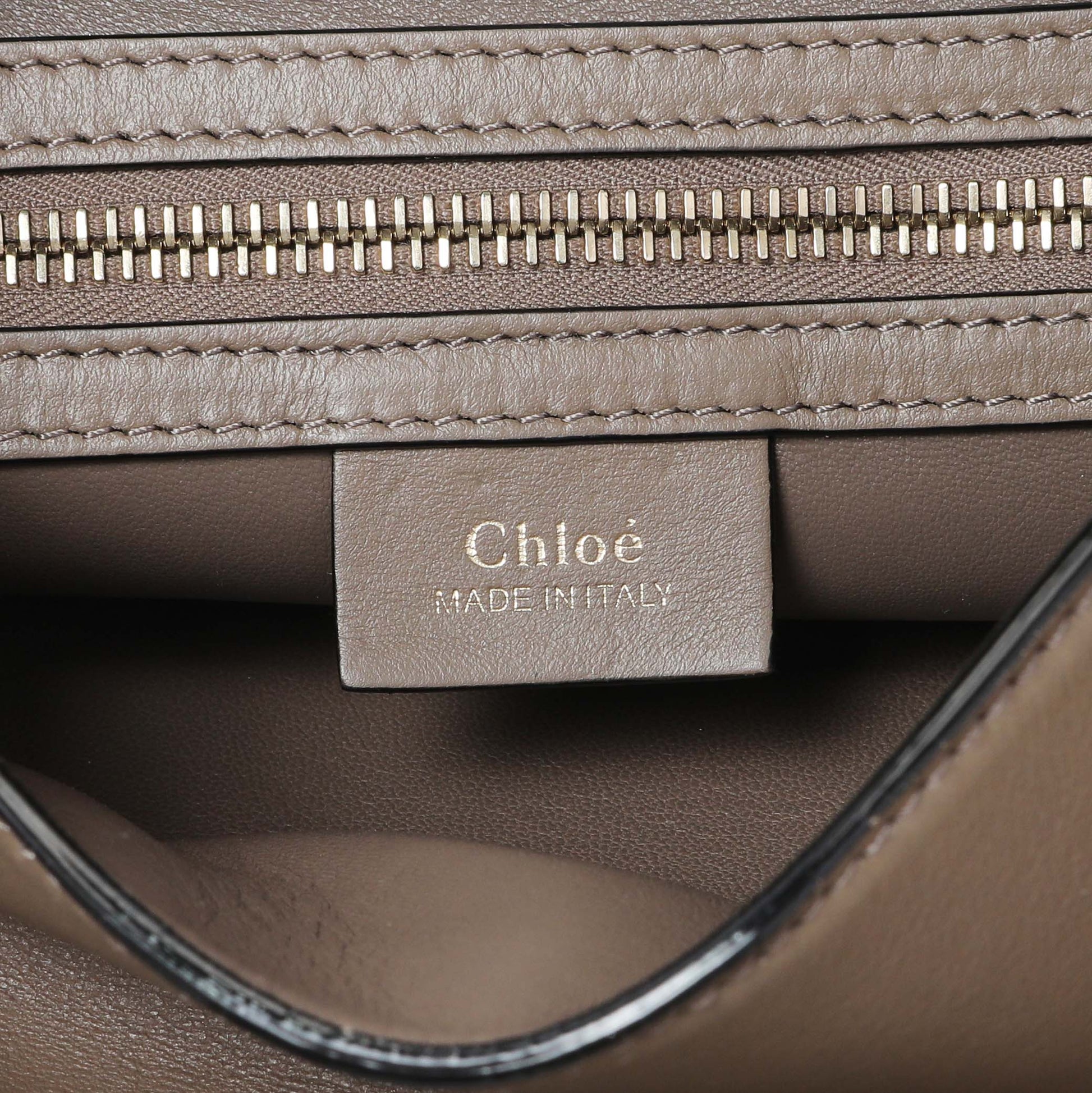 Exclusive Chloe Grey Calfskin Juana Shoulder Bag — Alternate View 9