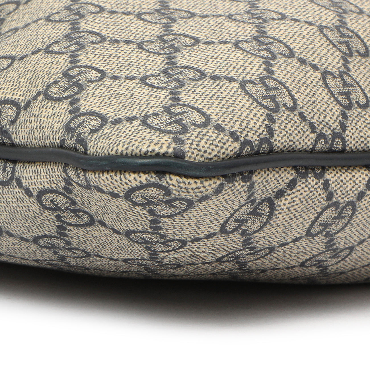 Exclusive Gucci GG Plus Monogram Large Flat Messenger Bag — Top View