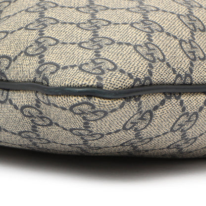 Exclusive Gucci GG Plus Monogram Large Flat Messenger Bag — Top View