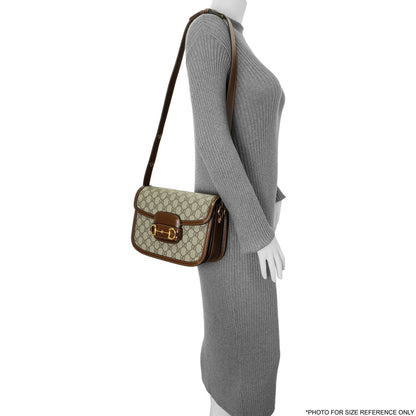 Exclusive Gucci GG Supreme Monogram Medium Horsebit 1955 Shoulder Bag — Alternate View 7