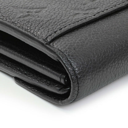 Exclusive Louis Vuitton Black Monogram Empreinte Sarah Wallet — Alternate View 8