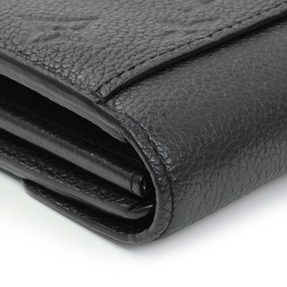 Exclusive Louis Vuitton Black Monogram Empreinte Sarah Wallet — Alternate View 9