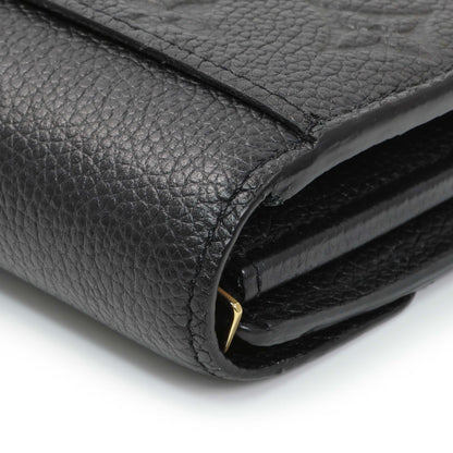 Exclusive Louis Vuitton Black Monogram Empreinte Sarah Wallet — Alternate View 10