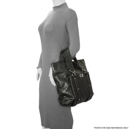 Exclusive Chanel Black Lambskin 8 Knots Tote — Alternate View 11