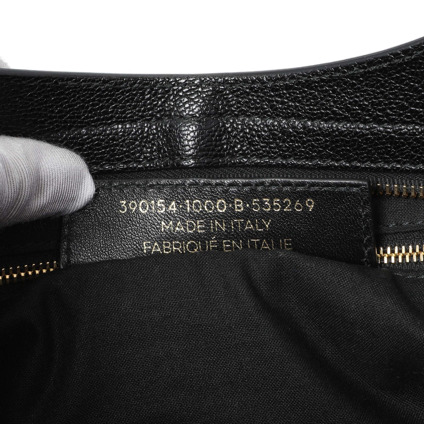 Exclusive Balenciaga Black Chevre Gold Metallic Edge Hardware City — Lifestyle View