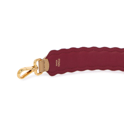 Exclusive Fendi Calfskin Pearl Embellished Strap You — Back View
