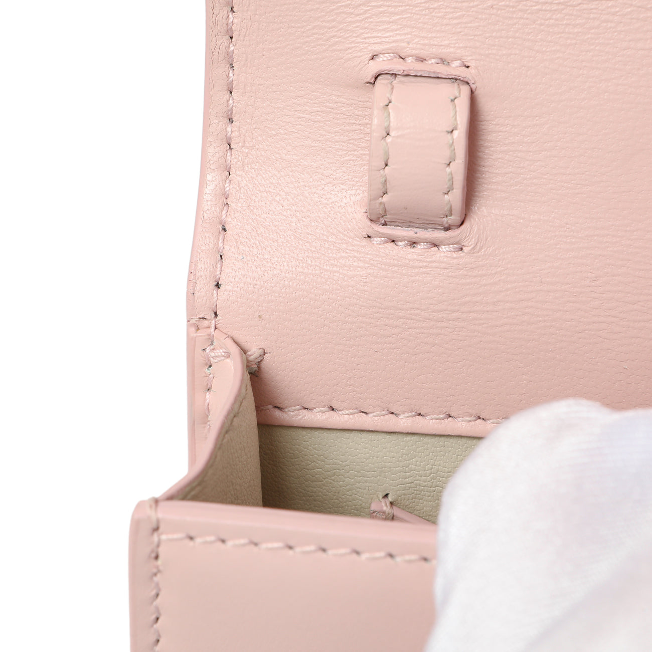 Exclusive Givenchy Pink Box Calfskin Mini Vertical 4G Bag — Lifestyle View
