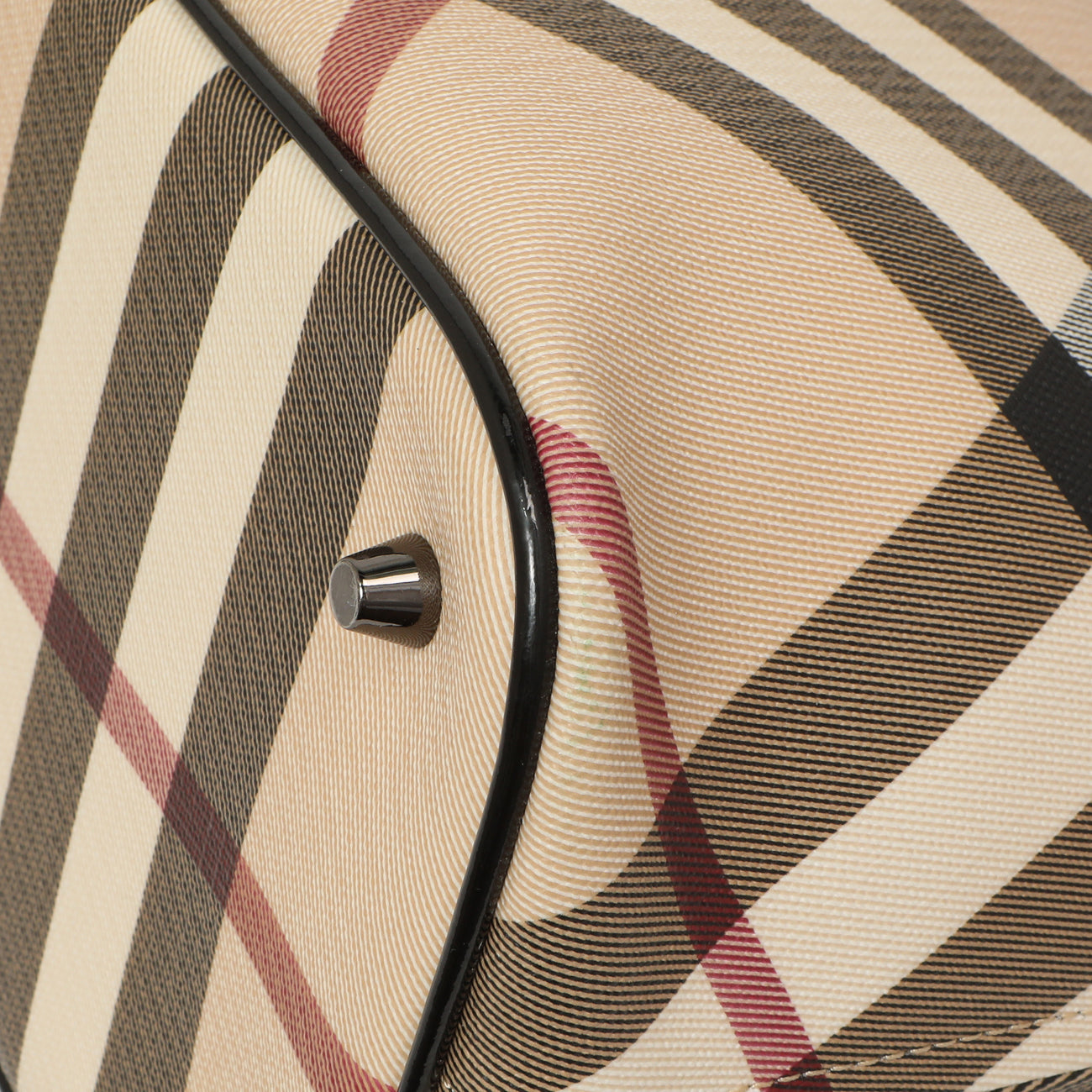Exclusive Burberry Supernova Check Regent Tote — Detail View