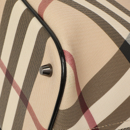 Exclusive Burberry Supernova Check Regent Tote — Detail View