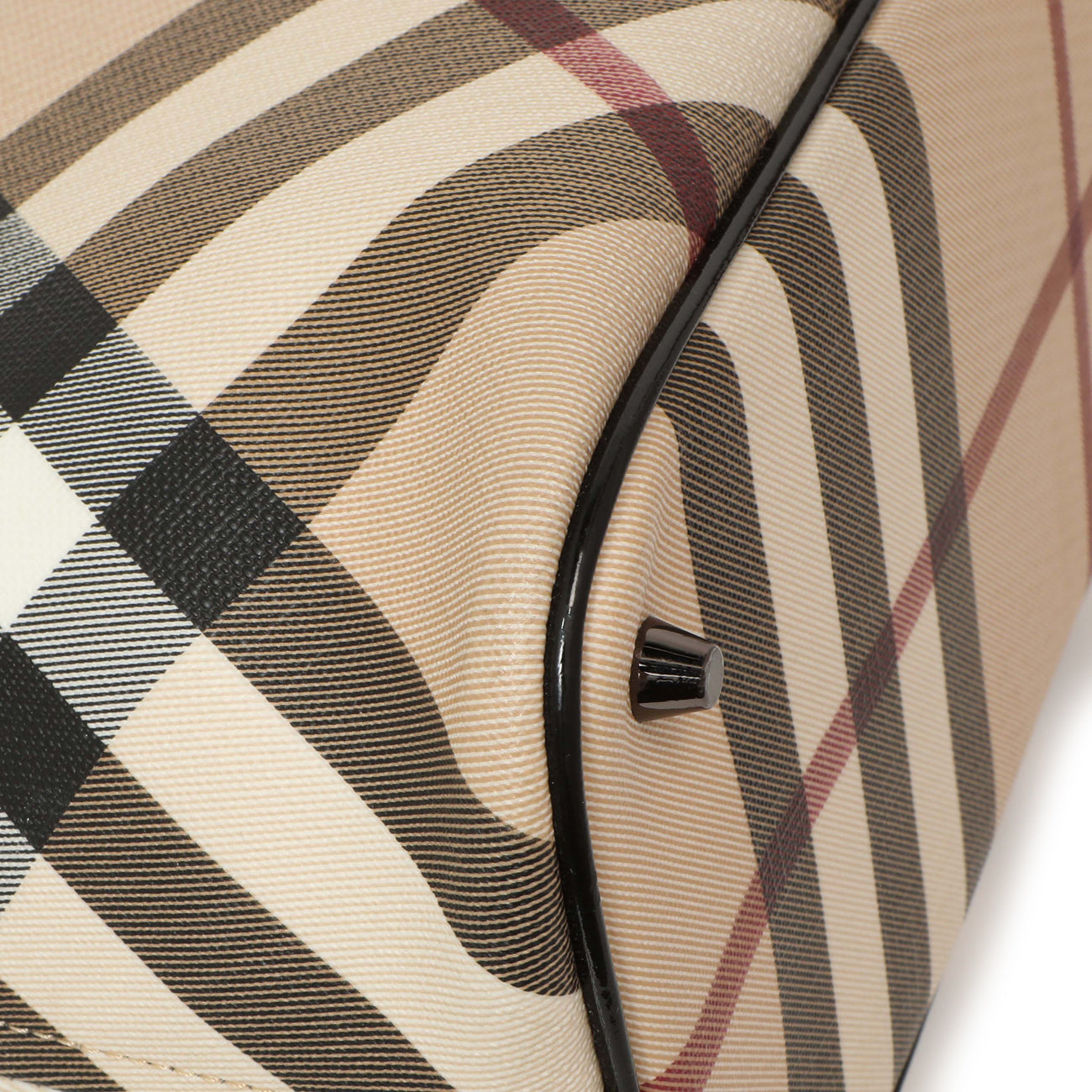 Exclusive Burberry Supernova Check Regent Tote — Lifestyle View