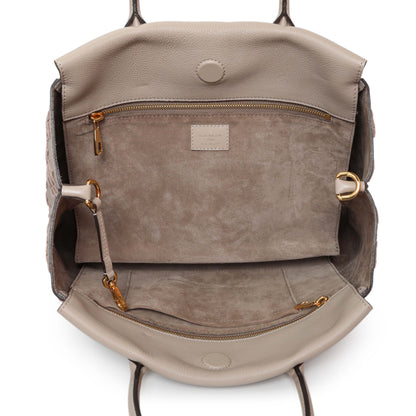 Exclusive Louis Vuitton Galet Veau Cachemire Tote W PM — Top View