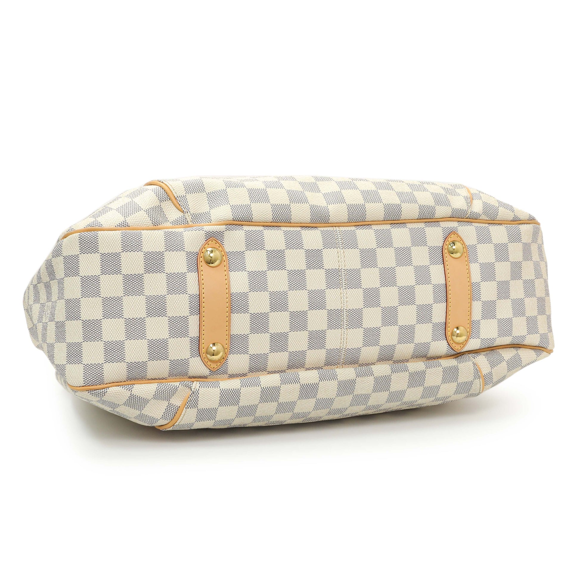 Exclusive Louis Vuitton Damier Azur Galliera GM — Back View