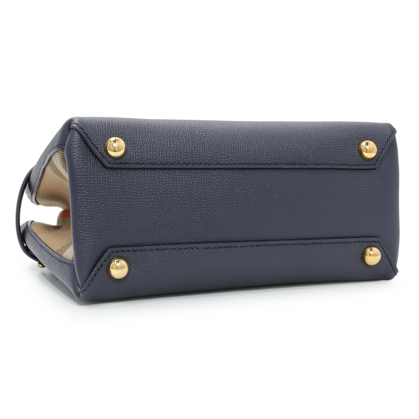 Exclusive Burberry Regency Blue Small Banner Tote — Back View