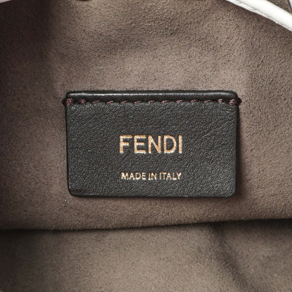 Exclusive Fendi Vitello Liberty F is Fendi Studded Mini Mon Tresor Bucket Bag — Detail View