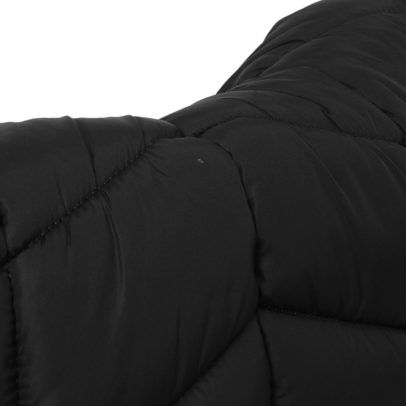 Exclusive Saint Laurent Black Econyl Nylon Lou Puffer Messenger — Alternate View 10
